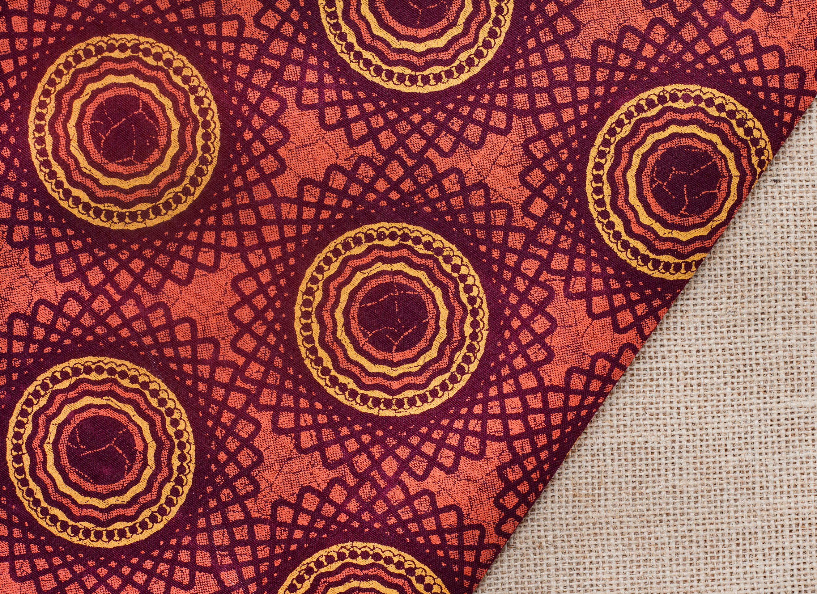 African printed fabric